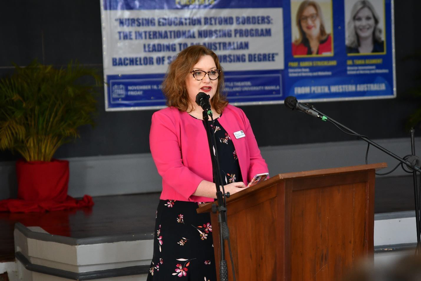 Professor Karen Strickland, ECU Executive Dean of School of Nursing and Midwifery, talks about transitioning to an international nursing student.