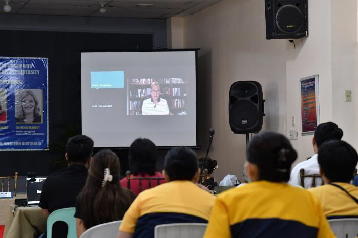 Video message from JANUEL OBMERGA, Registered Nurse Bachelor of Science in Nursing, Edith Cowan University.