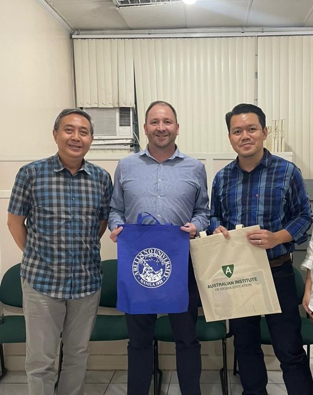 Australian Institute of Higher Education Executive Visits Arellano University