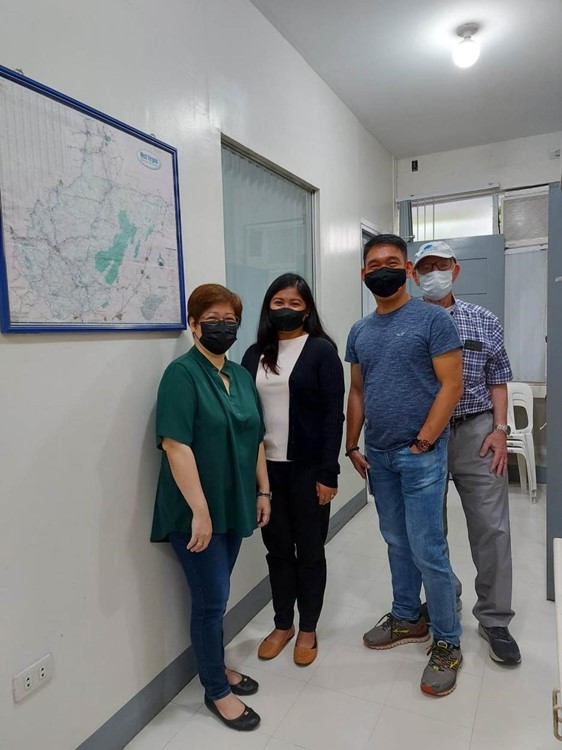 Ores Estrella, and his colleague together with the INP Director, Dr. Emerita C. Mendoza, RN, MAN and INP Professor, Ms. Carla Gonzales, RN, MAN